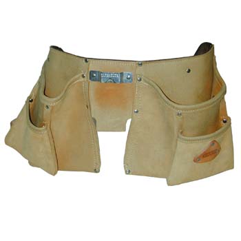 Bolsa  de cuero para herramientas y clavos mod. 2-93-200.