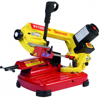 Máquina de sierra de cinta manual monofásica de elevada potencia mod. s1105