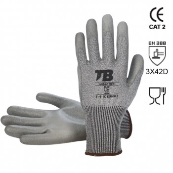 Guante mecánico con protección al corte ref. 401g2 dyn