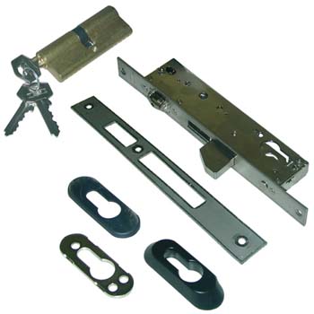 Cerradura embutir tesa 2216 con cilindro
