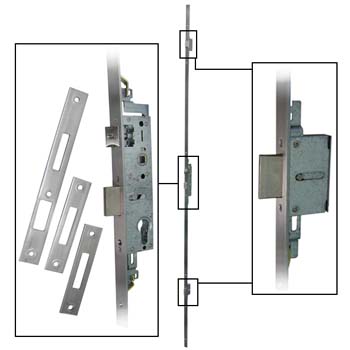 Cerradura embutir tesa 4230x sin cilindro