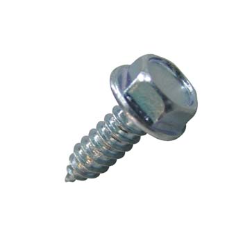 Tornillo ref-7976 autorroscante, cabeza hexagonal, acero zincado.