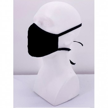 Mascarilla higiénica reutilizable turbo negra