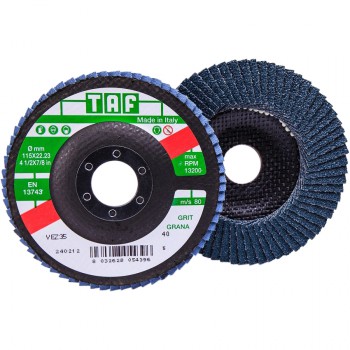 Disco de láminas aplicadas con soporte de fibra de vidrio serie universal
