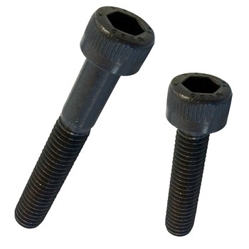 Tornillo din-912 de cabeza cilíndrica con hueco hexagonal, de acero (12.9) y rosca métrica.