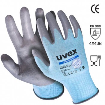 Guante de protección contra cortes uvex phynomic c3 ref. 60080