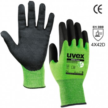 Guante de protección contra cortes uvex d500 foam ref. 60604