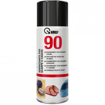 Higienizante para zapatos y cascos en spray