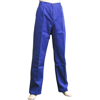 Pantalón de algodón 100%, azulina.