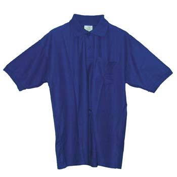 Polo de tergal de manga corta y un bolsillo