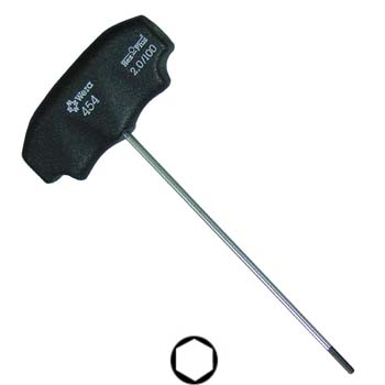 Llave hexagonal hex-plus® con mango en 