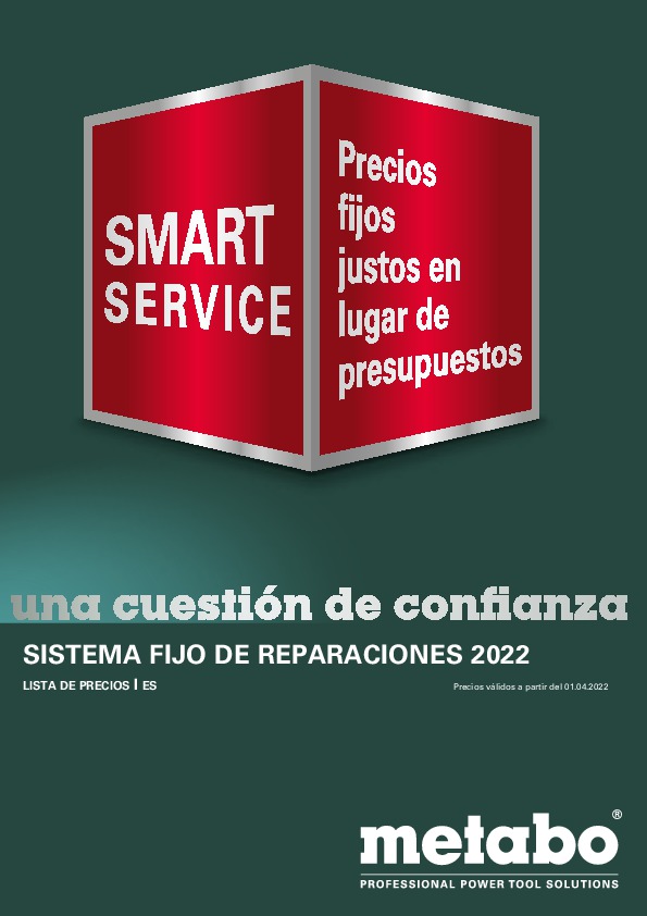 PREUS VENDA REPARACIONS METABO